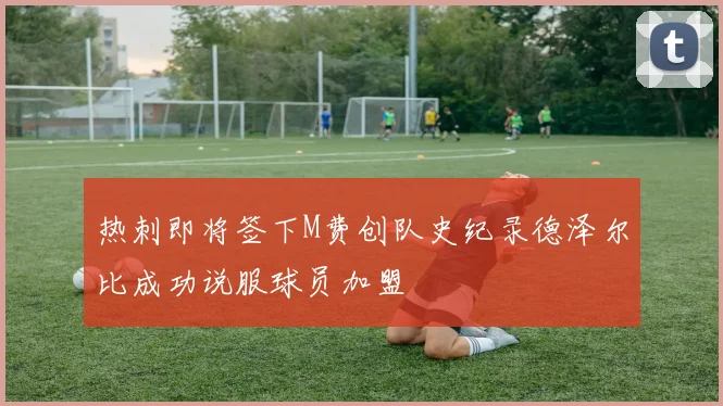 热刺即将签下M费创队史纪录德泽尔比成功说服球员加盟